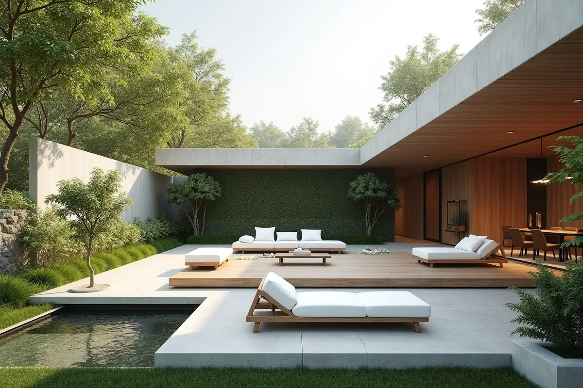 Clean Contemporary Outdoor Spaces Designs