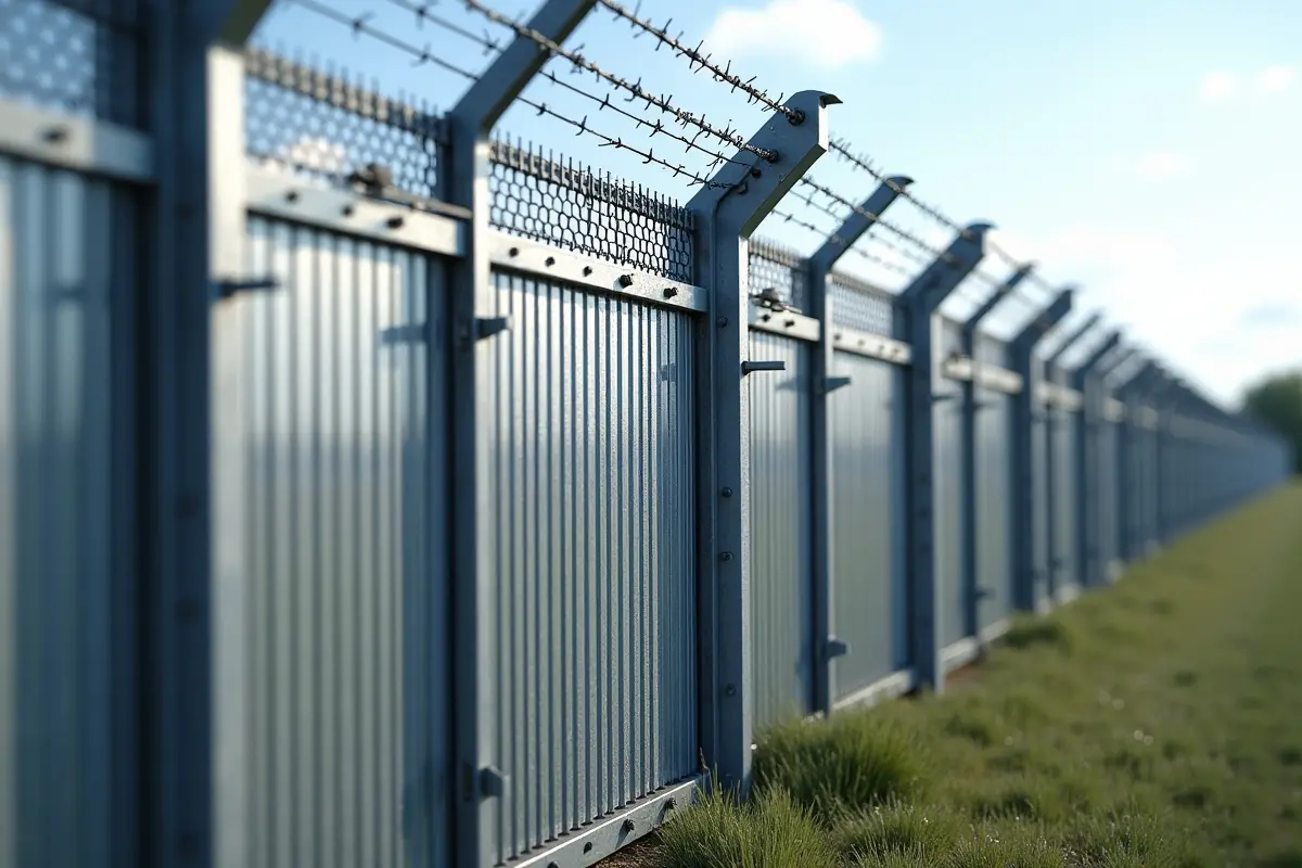 high security fencing idea