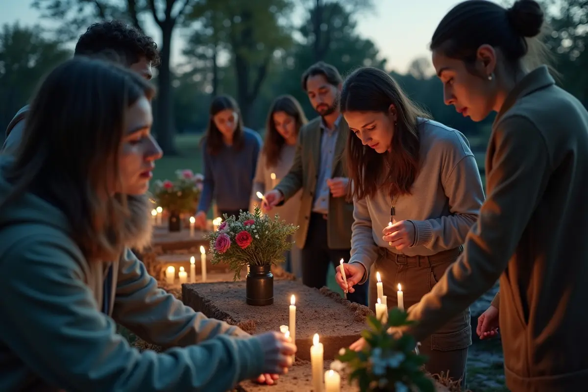 rituals help cope loss