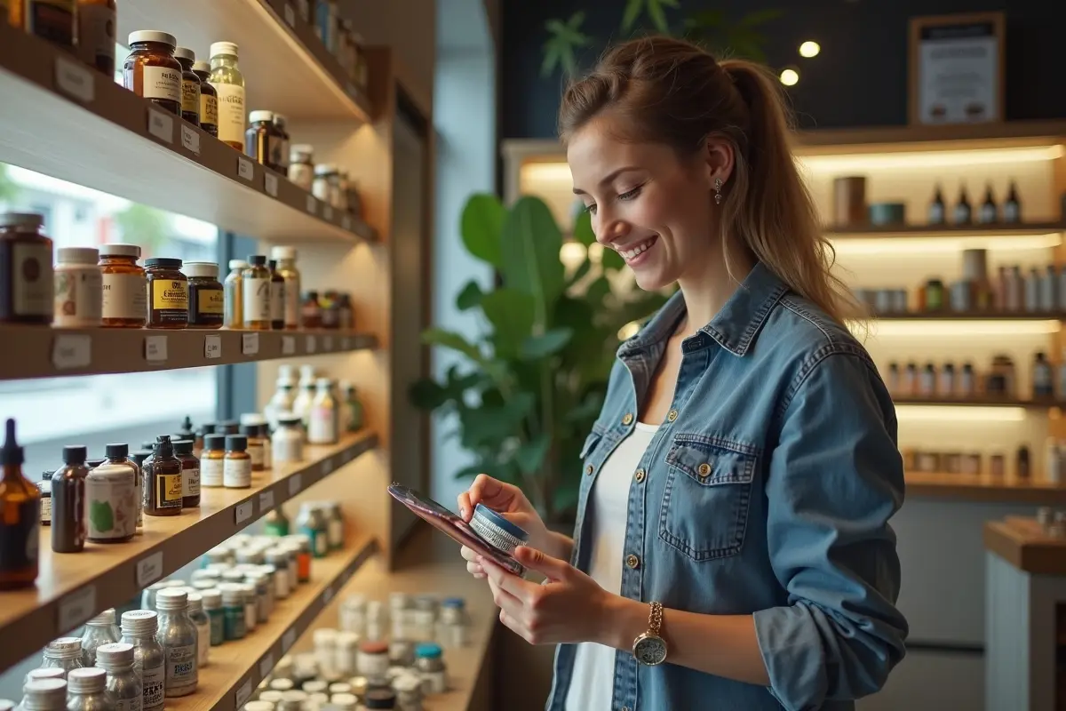 consumer choosing affordable cannabis products for modern lifestyle needs