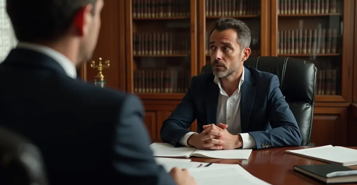 person securing strong legal defense against criminal charge allegations
