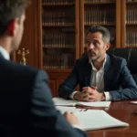 person securing strong legal defense against criminal charge allegations
