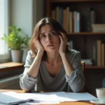 person recognizing early emotional burnout signs before mental health declines