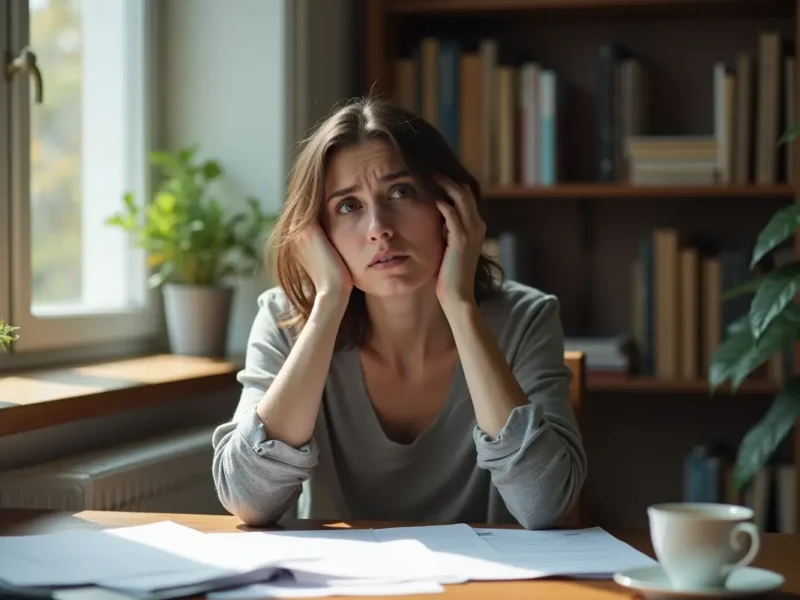 person recognizing early emotional burnout signs before mental health declines