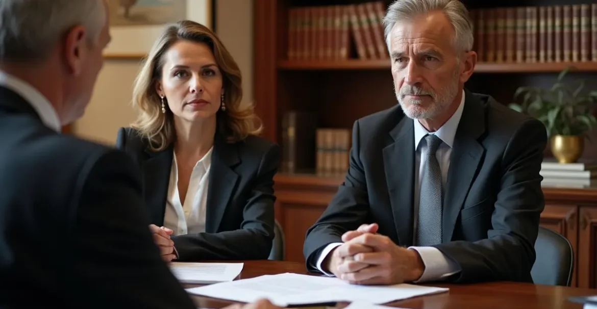 couple navigating legal considerations in high net worth divorce cases