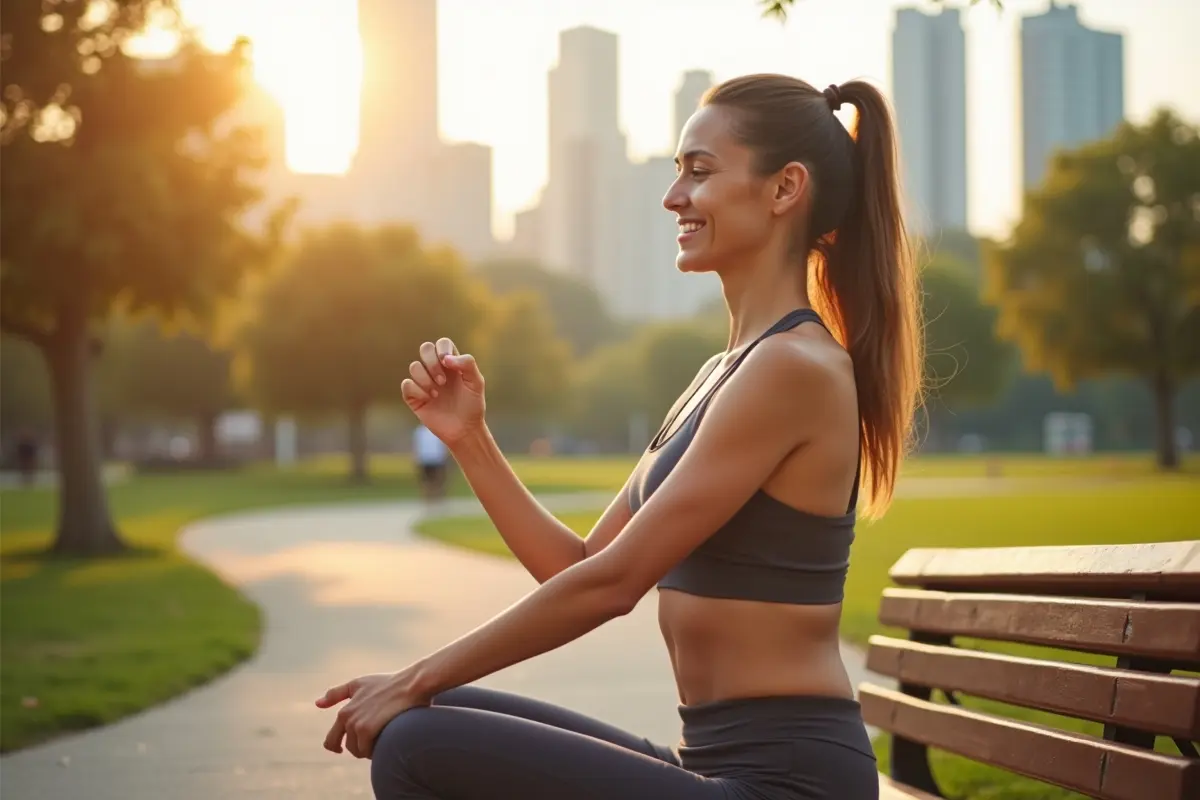 person restoring lifestyle confidence through modern wellness and self improvement