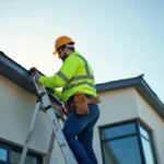 inspector performing roof integrity checks for commercial property maintenance