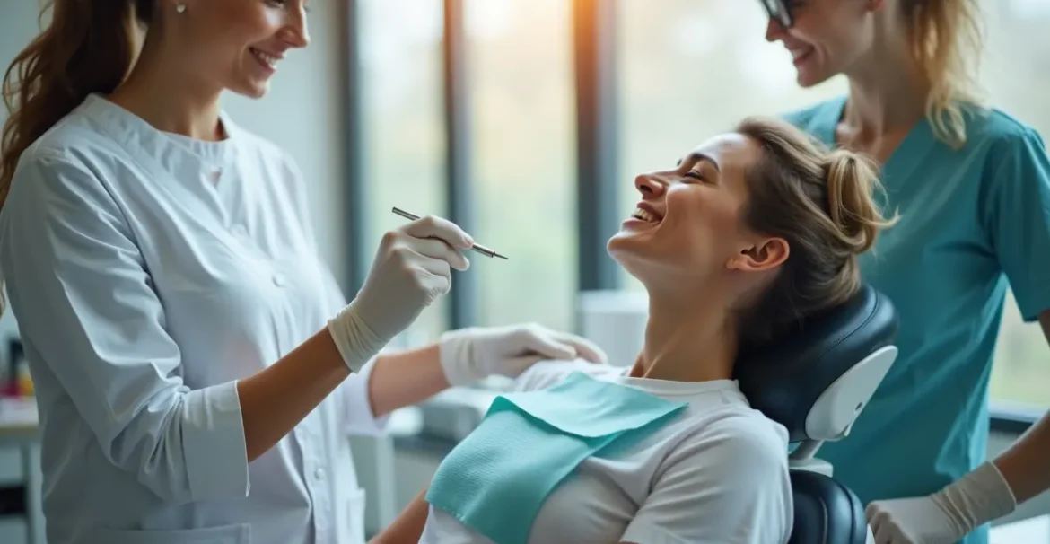 patient using sedation dentistry for comfortable anxiety free dental treatment