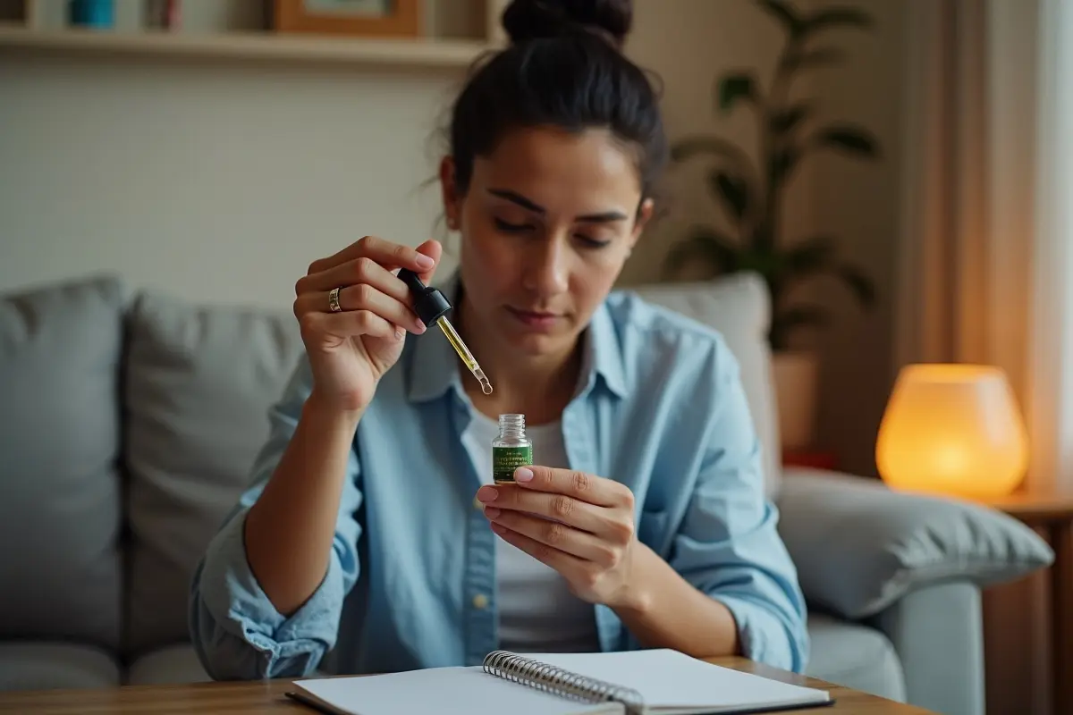 person using thc concentrates responsibly to maximize desired effects safely