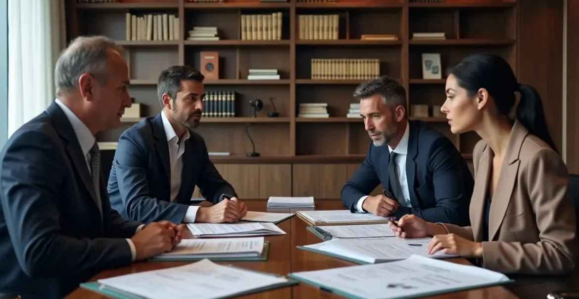 couple managing complex asset division during high net worth divorce