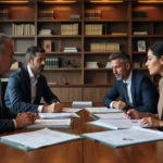 couple managing complex asset division during high net worth divorce