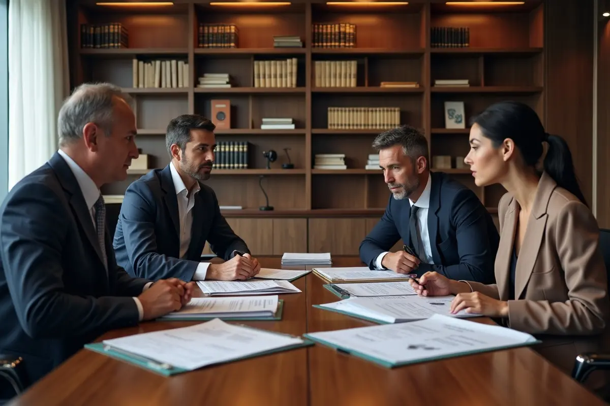 couple managing complex asset division during high net worth divorce