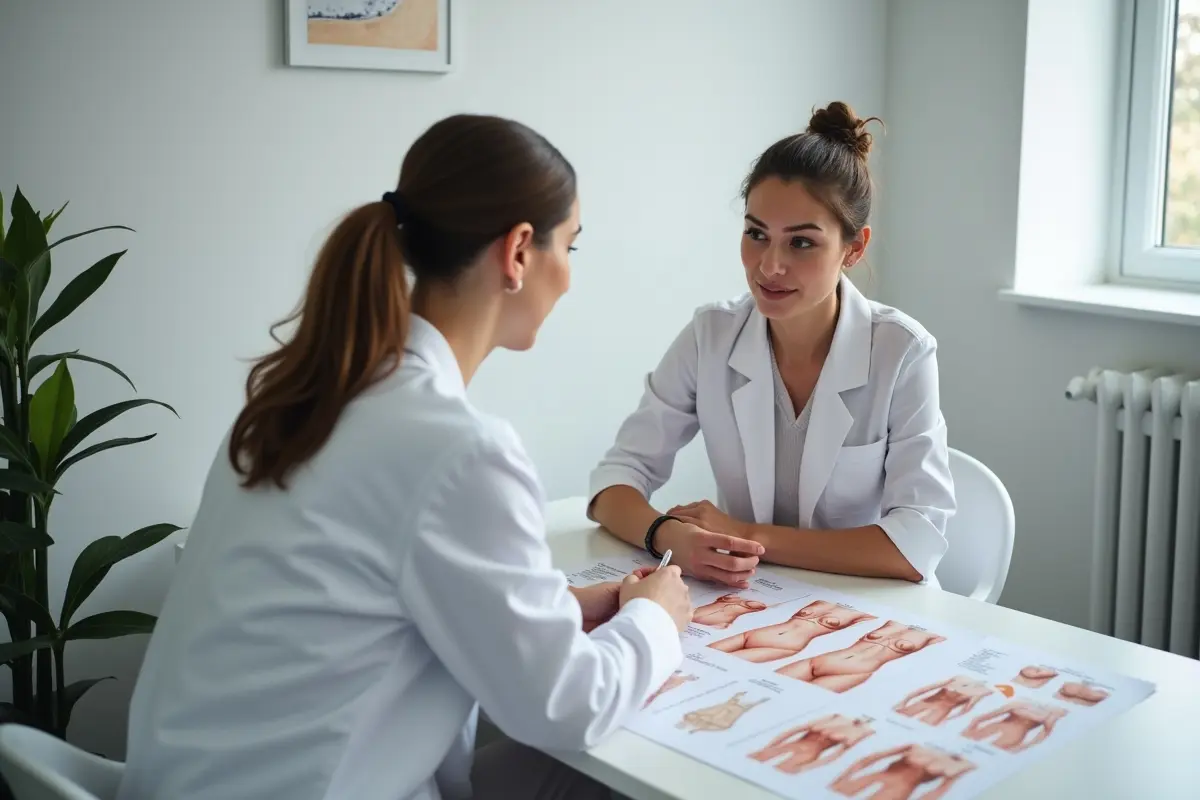 person exploring tummy enhancement treatments for improved body contouring results